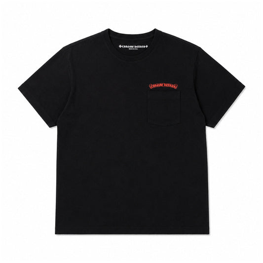 BLACK MATTY BOY CHOMPER TEE — front view
