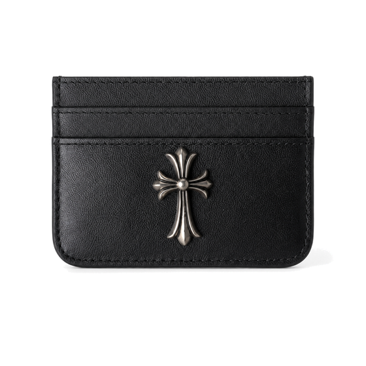 Chrome Hearts Tiny Cross Card Holder front view