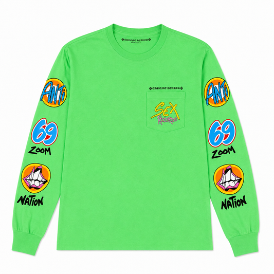 GREEN SEX RECORDS LONGSLEEVE front