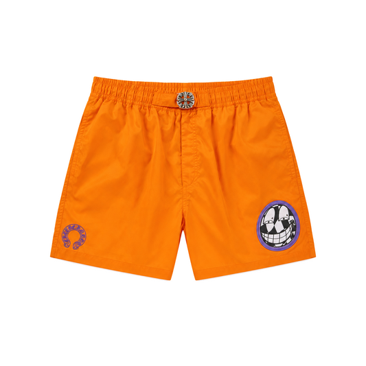 ORANGE MATTY BOY SHORTS front