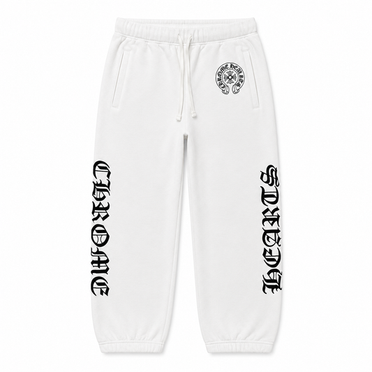WHITE HORSESHOE SWEATPANTS product image 1